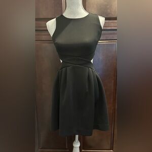 Labworks black cut out black dress size XS extra small